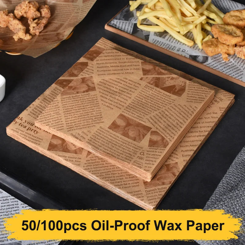 Oil Proof Wax Paper